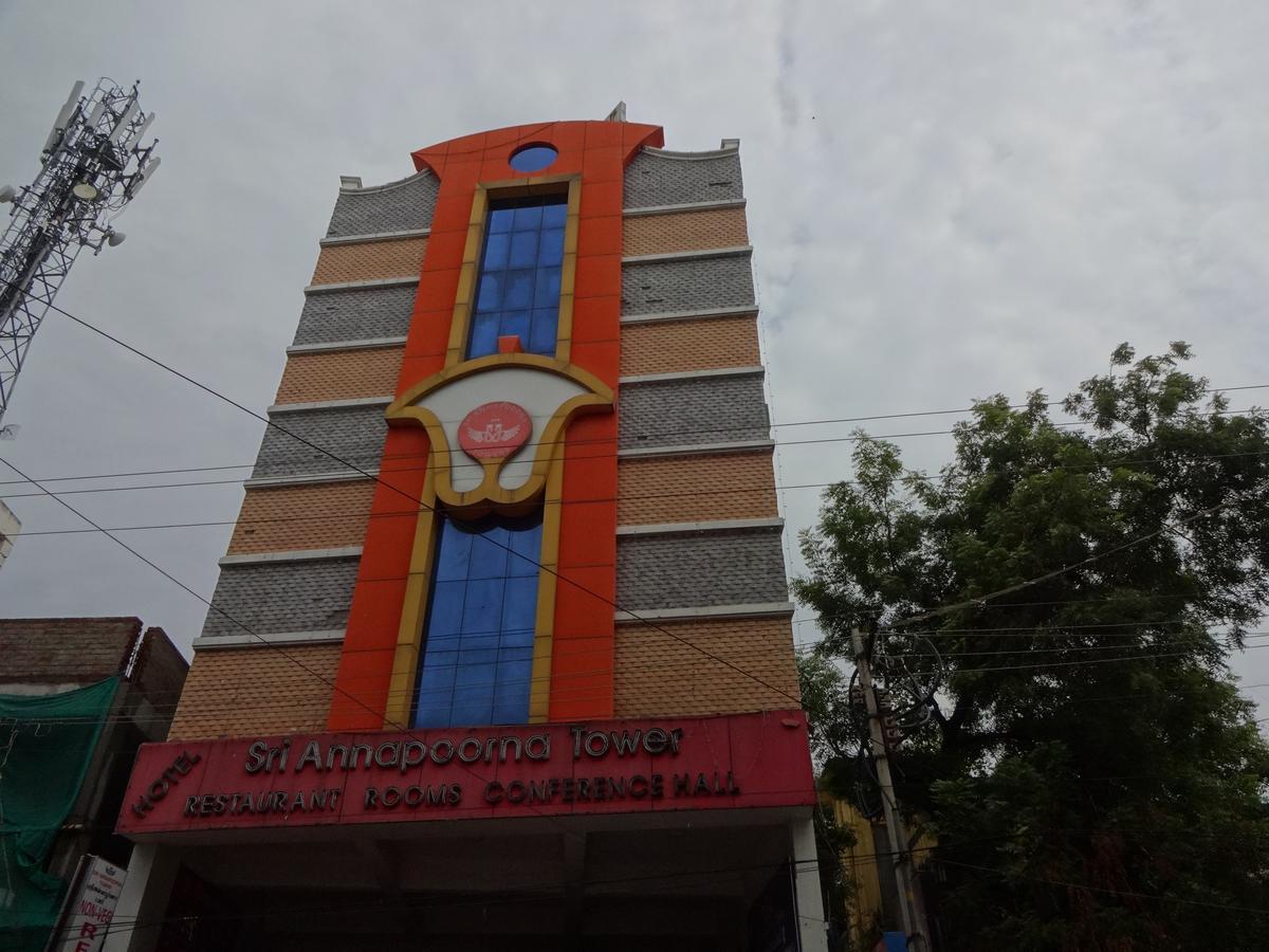 Sri Annapoorna Tower Hotel Madurai Exterior foto